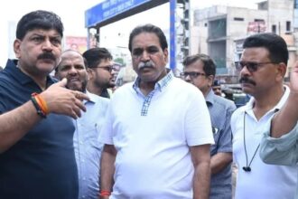 Raipur : गुढ़ियारी पार इलाके में रोड कनेक्टिविटी सुधार के लिए राजेश मूणत का निरीक्षण, 50 साल की कार्ययोजना का ब्लूप्रिंट तैयार