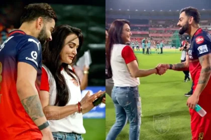 Virat Kohli: विराट कोहली ने प्रीति जिंटा को दिखाया कुछ, प्रीति जिंटा हंसी नहीं रोक पाईं...Watch Video