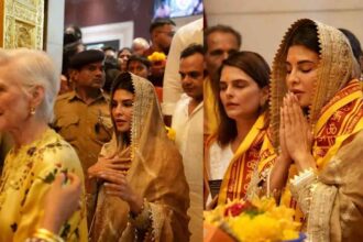 एलन मस्क की मां मेय मस्क ने जैकलीन फर्नांडिस संग किए सिद्धिविनायक के दर्शन, सोशल मीडिया पर वायरल हुई तस्वीरें