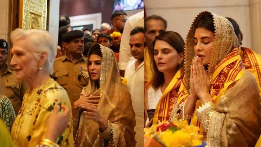 एलन मस्क की मां मेय मस्क ने जैकलीन फर्नांडिस संग किए सिद्धिविनायक के दर्शन, सोशल मीडिया पर वायरल हुई तस्वीरें
