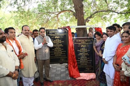 Raipur : करबला तालाब बनेगा मरीन ड्राइव जैसा, 2.89 करोड़ के विकास कार्यों का भूमि पूजन सम्पन्न