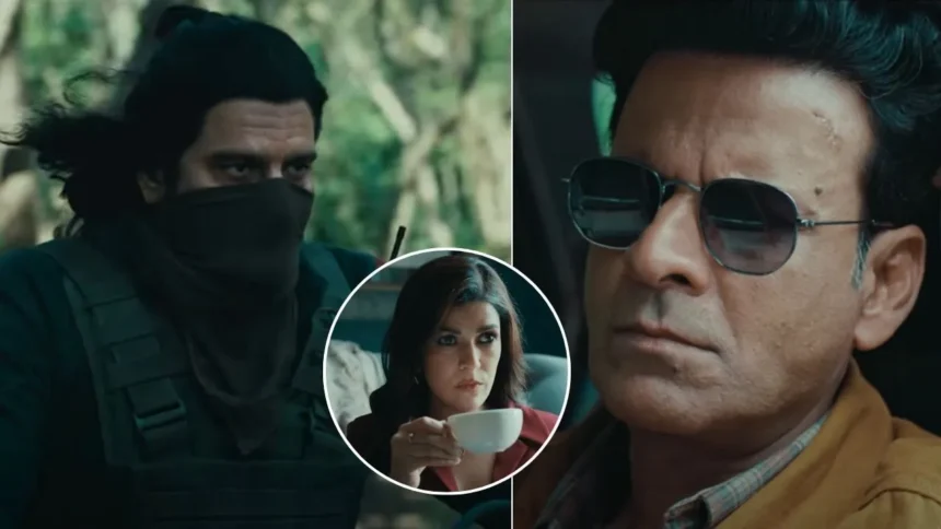 The Family Man 3 का पहला लुक जारी, Jaideep Ahlawat का नकाबपोश अंदाज़ और Manoj Bajpayee की दमदार वापसी