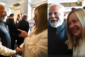 G7 समिट में फिर दिखी 'मेलोडी' की झलक, पीएम मोदी से मिलते ही बोलीं मेलोनी – "You are the best"