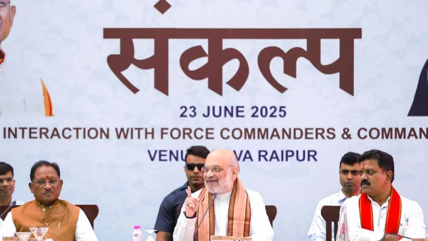 अमित शाह का बड़ा ऐलान: 2026 तक नक्सलवाद का अंत, कहा – 'जवान जो ठानते हैं, वो करके दिखाते हैं'