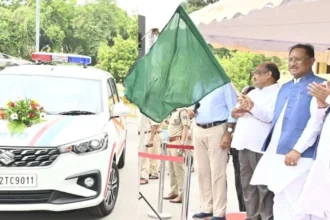 छत्तीसगढ़ में सड़क सुरक्षा को नई रफ्तार, CM साय ने 48 उड़नदस्ता वाहनों को किया रवाना