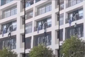 जब हॉस्टल से टकराया विमान: जान बचाने के लिए बिल्डिंग से कूदे छात्र, वायरल VIDEO ने सबको किया हैरान