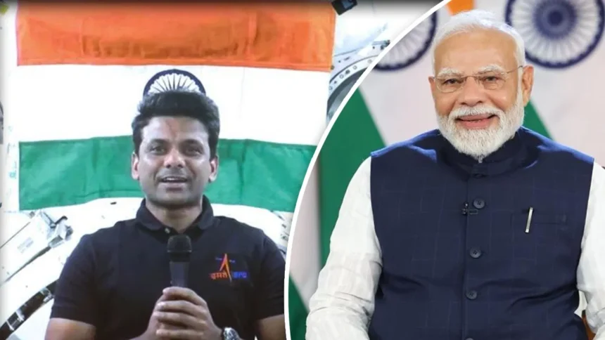 Space से PM Modi से बोले ग्रुप कैप्टन Shubhanshu Shukla - यह मेरी नहीं, पूरे देश की यात्रा है…