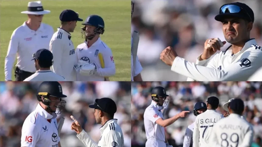 Lord's Test IND vs ENG: बुमराह के ओवर में भिड़े गिल और क्रॉली, देखें VIRAL VIDEO
