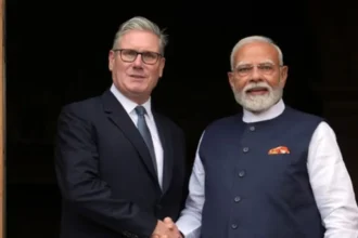 PM Modi UK Visit: भारत और ब्रिटेन के बीच फ्री ट्रेड एग्रीमेंट पर साइन, कीर स्टार्मर से मिले पीएम मोदी