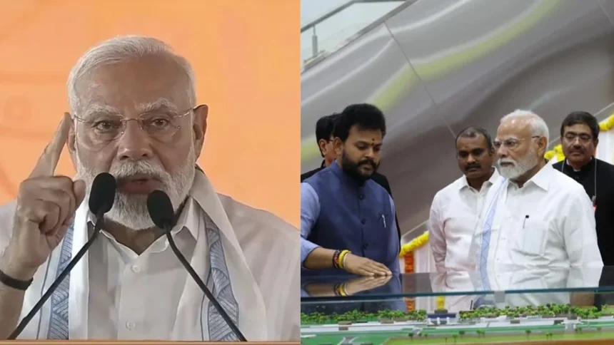 PM मोदी ने तमिलनाडु में 4900 करोड़ की परियोजनाओं का उद्घाटन किया, तूतीकोरिन हवाई अड्डा और राजमार्ग परियोजनाएं शामिल