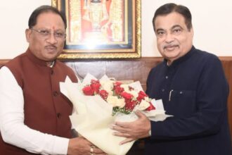 CG News: CM विष्णुदेव साय ने केंद्रीय मंत्री नितिन गडकरी से की मुलाकात, इन मुद्दों पर हुई चर्चा