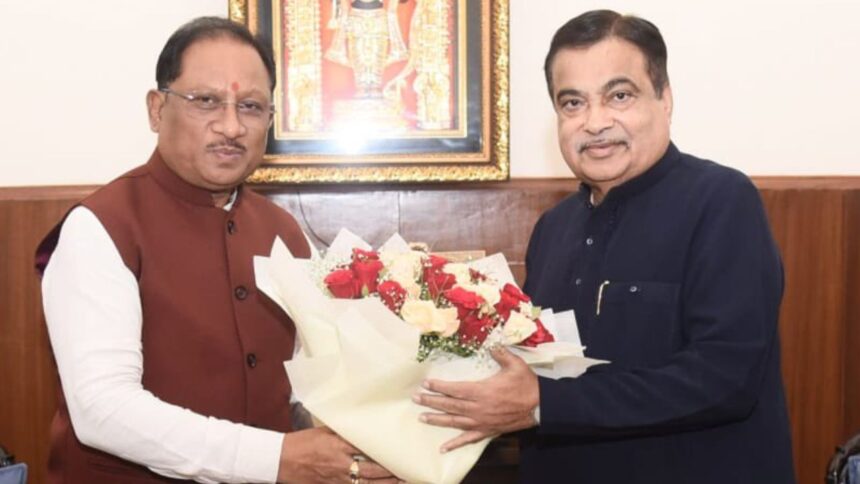 CG News: CM विष्णुदेव साय ने केंद्रीय मंत्री नितिन गडकरी से की मुलाकात, इन मुद्दों पर हुई चर्चा