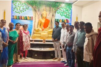 महासमुंद में भारतीय बौद्ध महासभा की ऐतिहासिक बैठक सम्पन्नत्रिशरण-पंचशील के साथ हुई शुरुआत, नवनिर्वाचित पदाधिकारियों का हुआ स्वागत