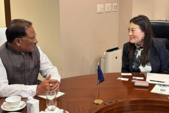 ChhattisgarhAtExpo2025: टोक्यो में CM साय ने जापानी कंपनी NTT की CEO से की मुलाकात, राज्य में निवेश पर हुई विस्तृत चर्चा