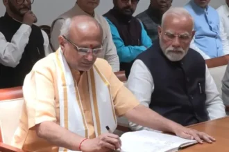 CP Radhakrishnan Filed Nomination For Vice President: NDA उम्मीदवार सी.पी. राधाकृष्णन ने उपराष्ट्रपति पद के लिए दाखिल किया नामांकन, पीएम मोदी बने प्रस्तावक