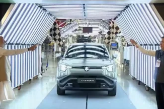 Maruti Suzuki's first electric SUV 'e Vitara' : पीएम मोदी ने मारुति सुजुकी की पहली इलेक्ट्रिक SUV ‘e-VITARA’ को किया फ्लैग-ऑफ, गुजरात बना EV मैन्युफैक्चरिंग हब