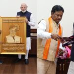 CG : सांसद महेश कश्यप ने पीएम मोदी को दिया बस्तर दशहरा का न्योता, स्मृति चिन्ह भेंट कर जताया आभार