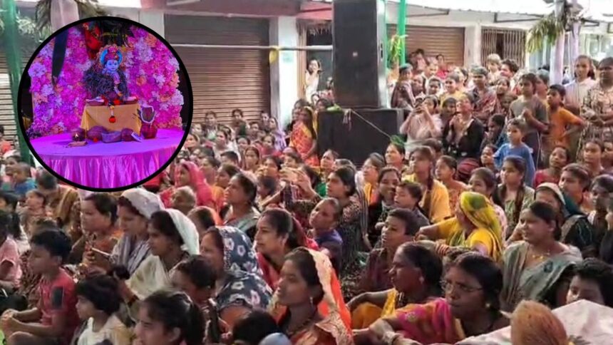 रायपुर के गुढ़ियारी पहाड़ी पारा में छत्तीसगढ़ सेवा समिति द्वारा दो दिवसीय जन्माष्टमी महोत्सव, मटकी फोड़ बना आकर्षण