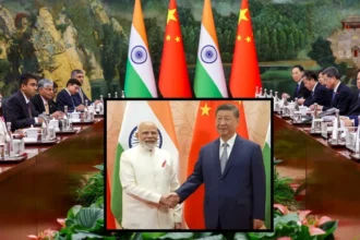 Modi-Jinping meeting at SCO summit : SCO शिखर सम्मेलन में मोदी-जिनपिंग की बैठक, विकास और शांति पर बनी सहमति