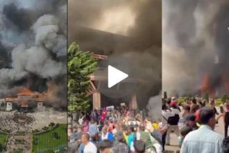Nepal Violence Video: नेपाल में हिंसक प्रदर्शन, राष्ट्रपति भवन, संसद और सुप्रीम कोर्ट जलकर खाक, देखें तबाही के LIVE VIDEO