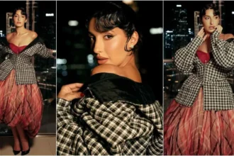 Nora Fatehi का Dubai में Fashion का जलवा, Balloon Dress में बिखेरा ग्लैमर, फैंस बोले- 'Princess'