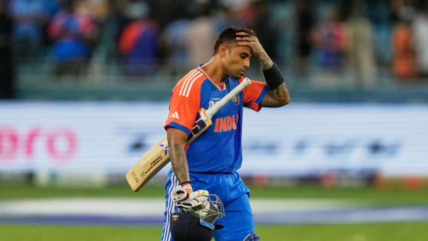 Suryakumar Yadav Fine: सूर्यकुमार यादव पर ICC का जुर्माना, पाकिस्तान के खिलाफ मैच में आचार संहिता उल्लंघन का दोषी ठहराए गए