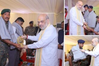 Amit Shah: केंद्रीय गृह मंत्री शाह ने ‘ऑपरेशन ब्लैक फॉरेस्ट’ के वीर जवानों को किया सम्मान, बोले- जवानों का शौर्य और पराक्रम एक स्वर्णिम अध्याय, CM साय और गृह मंत्री शर्मा भी रहे मौजूद