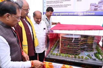 CG : सीएम विष्णुदेव साय ने संयुक्त पावर कंपनी मुख्यालय भवन की रखी आधारशिला, बोले- छत्तीसगढ़ अब मुफ्त बिजली की ओर बढ़ रहा