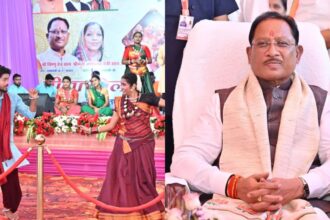 CG : राजस्व मंत्री निवास में मनाया गया तीजा मिलन समारोह, सीएम साय बोले- लोक परंपराएं समाज को जोड़ने का मजबूत आधार