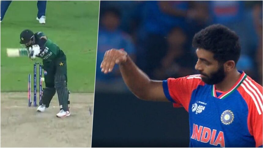 Jasprit Bumrah : बुमराह ने गिराया ‘पाकिस्तानी फाइटर जेट’, हारिस रऊफ को बोल्ड कर दिलायी ऑपरेशन सिंदूर की याद - VIRAL VIDEO