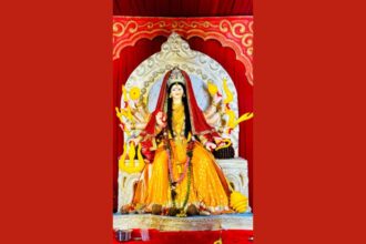 Raipur : श्री छत्तीसगढ़ नवयुवा दुर्गा उत्सव समिति, पहाड़ी पारा हनुमान नगर गुढ़ियारी रायपुर में नवरात्र उत्सव जोर-शोर से जारी