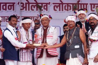 CG : नुआखाई मिलन समारोह और “ओलेख” भवन का लोकार्पण, CM विष्णुदेव साय बोले– जनजातीय समाज का विकास सरकार की प्राथमिकता