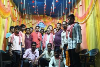 धरसींवा: JCP प्रमुख अमित बघेल ने कुरूद-सिलयारी-मलौद गणेश पंडाल में भव्य आरती में हुए शामिल