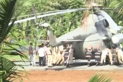 Droupadi Murmu Helicopter Incident: केरल में राष्ट्रपति मुर्मू का हेलीकॉप्टर हेलीपैड में फंस गया, बाल-बाल बचे राष्ट्रपति