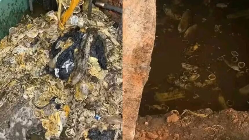 Viral News : गर्ल्स हॉस्टल की पाइप लाइन कंडोम से जाम ! सफाई में निकले… जानें सच्चाई - Viral Video