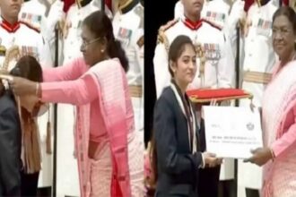 National NSS Award: छत्तीसगढ़ की लखनी साहू को राष्‍ट्रपति के हाथों मिला MY Bharat NSS राष्ट्रीय पुरस्कार