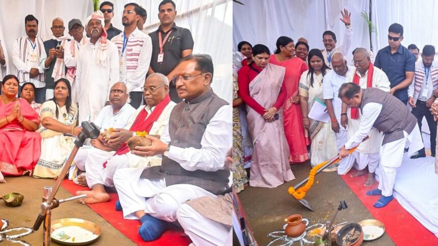 CG : मुख्यमंत्री विष्णु देव साय ने बाबा कार्तिक उरांव की जन्म शताब्दी समारोह में की शिरकत, मूर्ति स्थापना के लिए 40.79 लाख रुपये की घोषणा