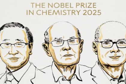 Nobel Prize 2025: सुसुमु कितागावा, रिचर्ड रॉबसन और उमर याघी को मिला केमिस्ट्री का नोबेल पुरस्कार