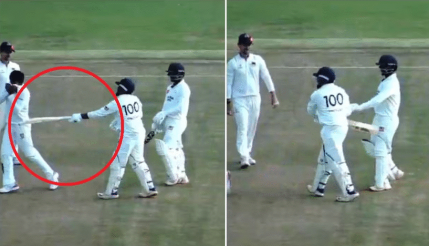 Prithvi Shaw: बीच मैच में पृथ्वी शॉ ने खोया आपा, दूसरी टीम के खिलाड़ी को दिखाया बल्ला, जमकर हुआ बवाल- VIDEO