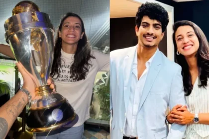 Smriti Mandhana की जीत पर झूमे Palash Muchhal, Girlfriend के नाम का Tattoo बनवाकर जताया प्यार
