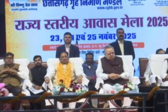 CG : राज्य स्तरीय आवास मेला-2025 का भव्य शुभारंभ, सीएम साय ने 26 जिलों में 55 परियोजनाओं का किया लोकार्पण-भूमिपूजन, 2 हजार करोड़ से अधिक की सौगात, डिजिटल “आबंटी पोर्टल” लॉन्च