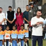 Lionel Messi launched Project Mahadev: लियोनेल मेसी के साथ CM फडणवीस ने लॉन्च किया ‘प्रोजेक्ट महादेव’, महाराष्ट्र के 60 युवा फुटबॉलरों को मिलेगी 5 साल की छात्रवृत्ति
