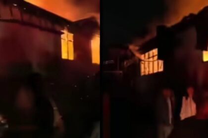 Indonesia Nursing Home Fire: इंडोनेशिया के नर्सिंग होम में लगी भीषण आग, 16 लोगों की मौत - VIDEO