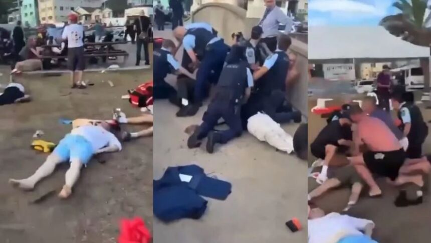 Sydney Bondi Beach shooting: ऑस्ट्रेलिया में बॉन्डी बीच त्योहार मना रहे यहूदियों पर पहलगाम जैसी फायरिंग, 10 की मौत, पुलिस ने हमलावर को गोली मारी, देखें वीडियो