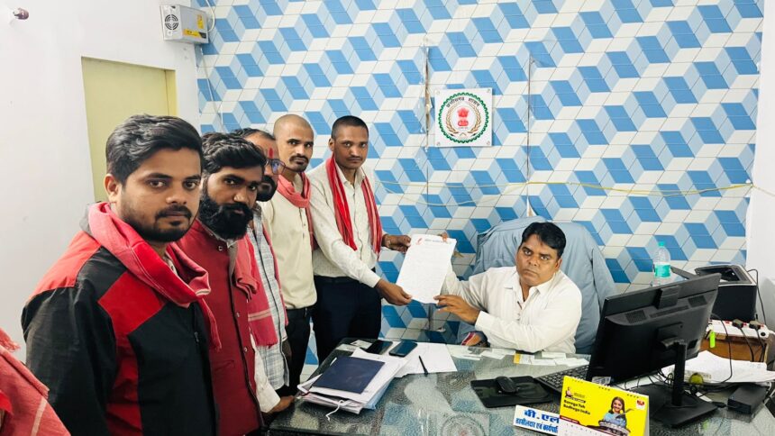 धरसींवा खंड़ कुथरेल गाँव में किसान की जमीन पर जबरन घेराबंदी, छत्तीसगढ़िया क्रान्ति सेना ने प्रशासन से तत्काल कार्रवाई की मांग की