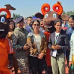 बस्तर ओलंपिक के शुभारंभ में पहुंची मैरी कॉम: बोलीं- ट्राइबल युवाओं में अपार प्रतिभा, अंतरराष्ट्रीय स्तर पर करेंगे नाम रोशन