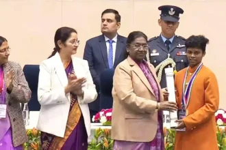 CG : कोंडागांव की योगिता मंडावी को मिला प्रधानमंत्री राष्ट्रीय बाल पुरस्कार, राष्ट्रपति ने किया सम्मानित, जूडो में बनाई राष्ट्रीय पहचान