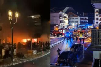 Switzerland Blast : स्विट्जरलैंड में नए साल का जश्न मातम में बदला, Crans-Montana Resort धमाके में 40 की मौत - VIDEO