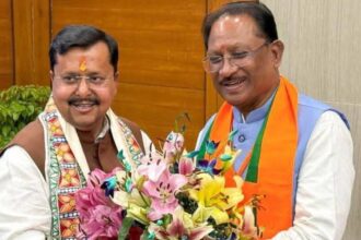 CG : नितिन नवीन बने भाजपा के राष्ट्रीय अध्यक्ष, मुख्यमंत्री विष्णु देव साय ने दी बधाई, कहा- पार्टी बनेगी अजेय शक्ति