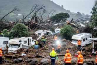 Mount Maunganui Landslide: माउंट मौंगानुई में भूस्खलन, भारी बारिश के बाद holiday park में मची तबाही, कई लोग लापता, राहत कार्य जारी
